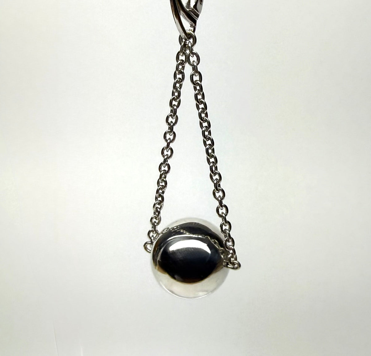 Earrings “Spheres”, 925 Sterling Silver, Leverback