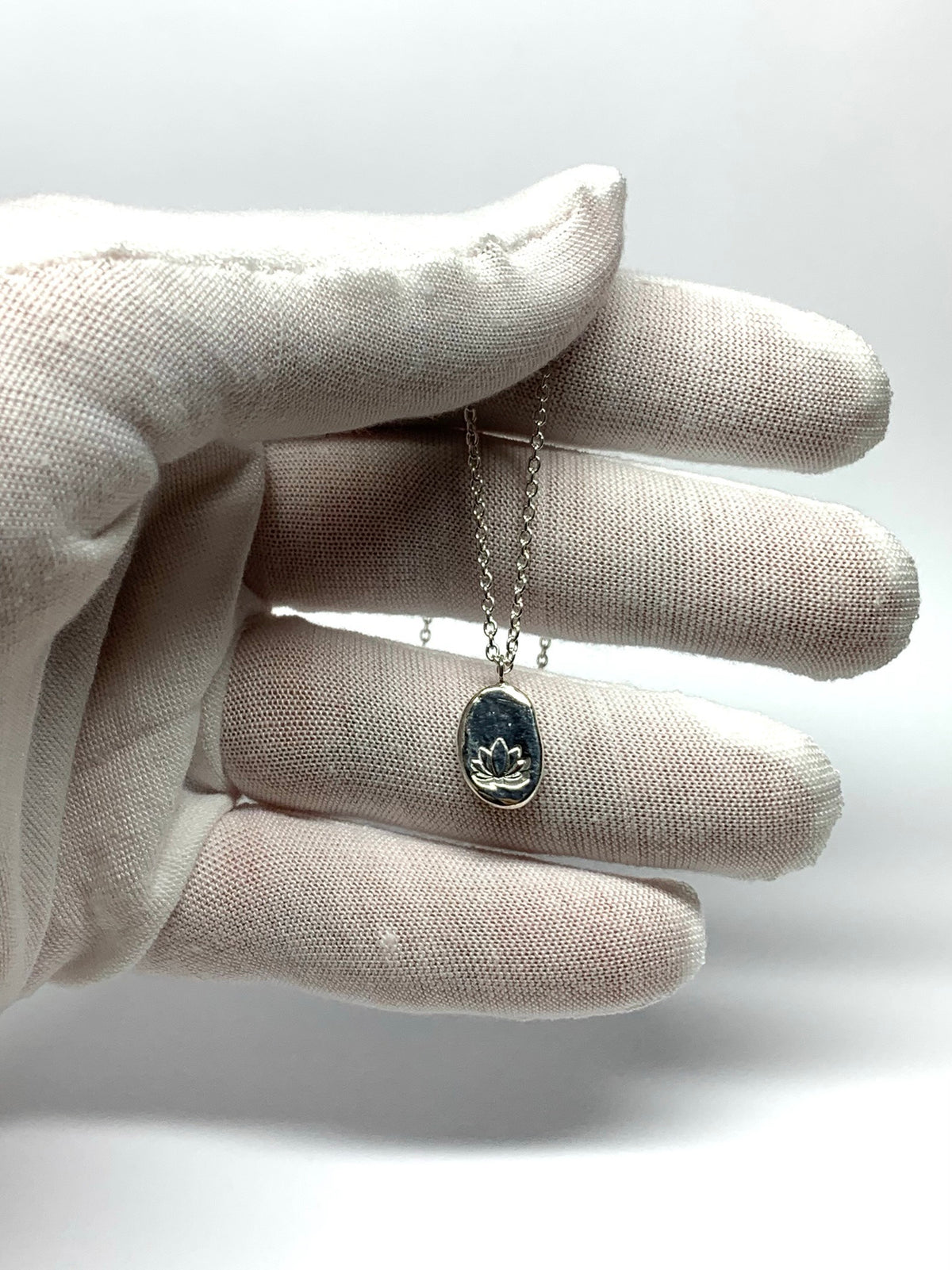 “Lotus” Necklace, 925 Sterling Silver, Special Price