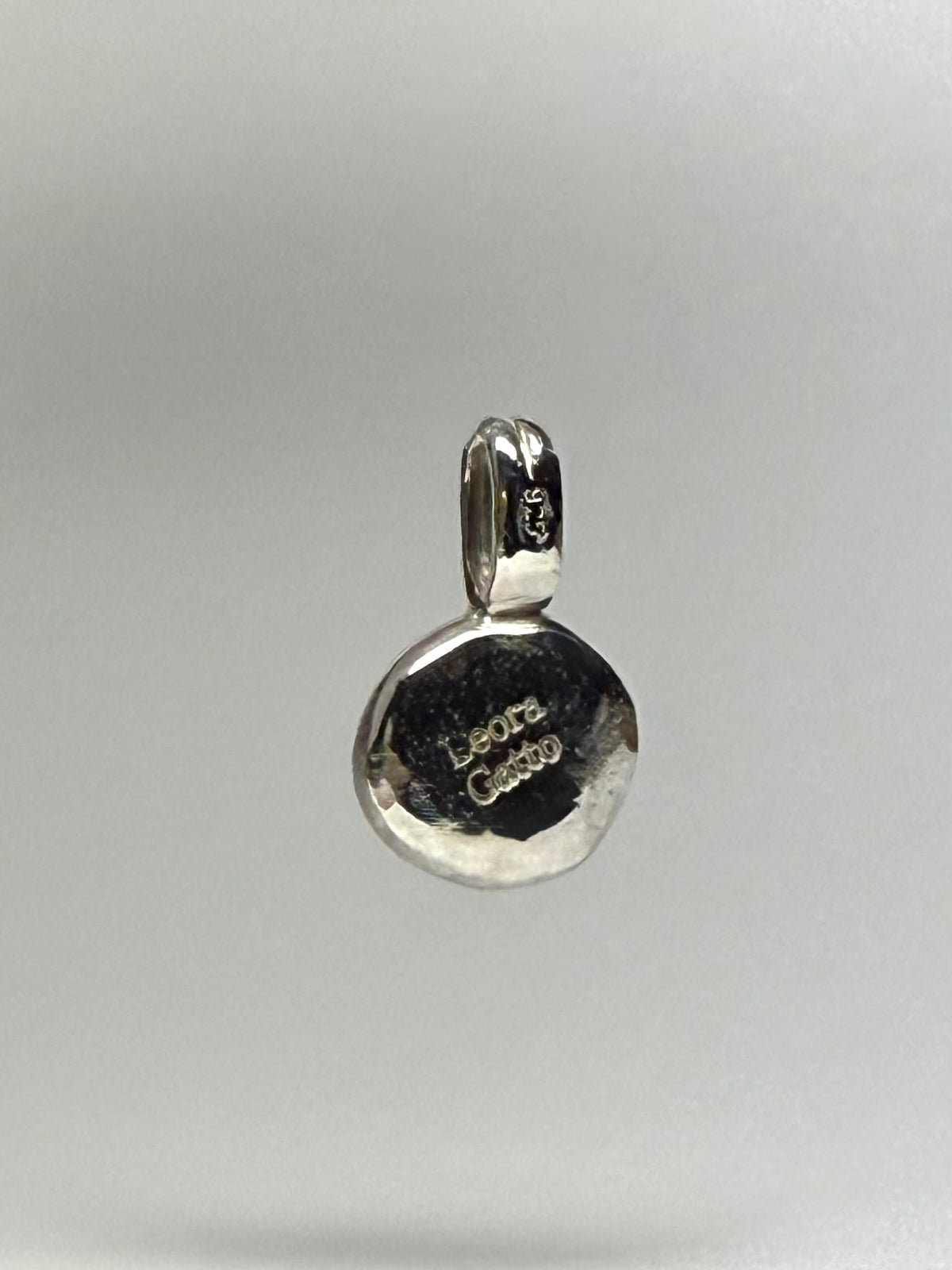 “Angel” Nugget Pebble Pendant, 925 Sterling Silver